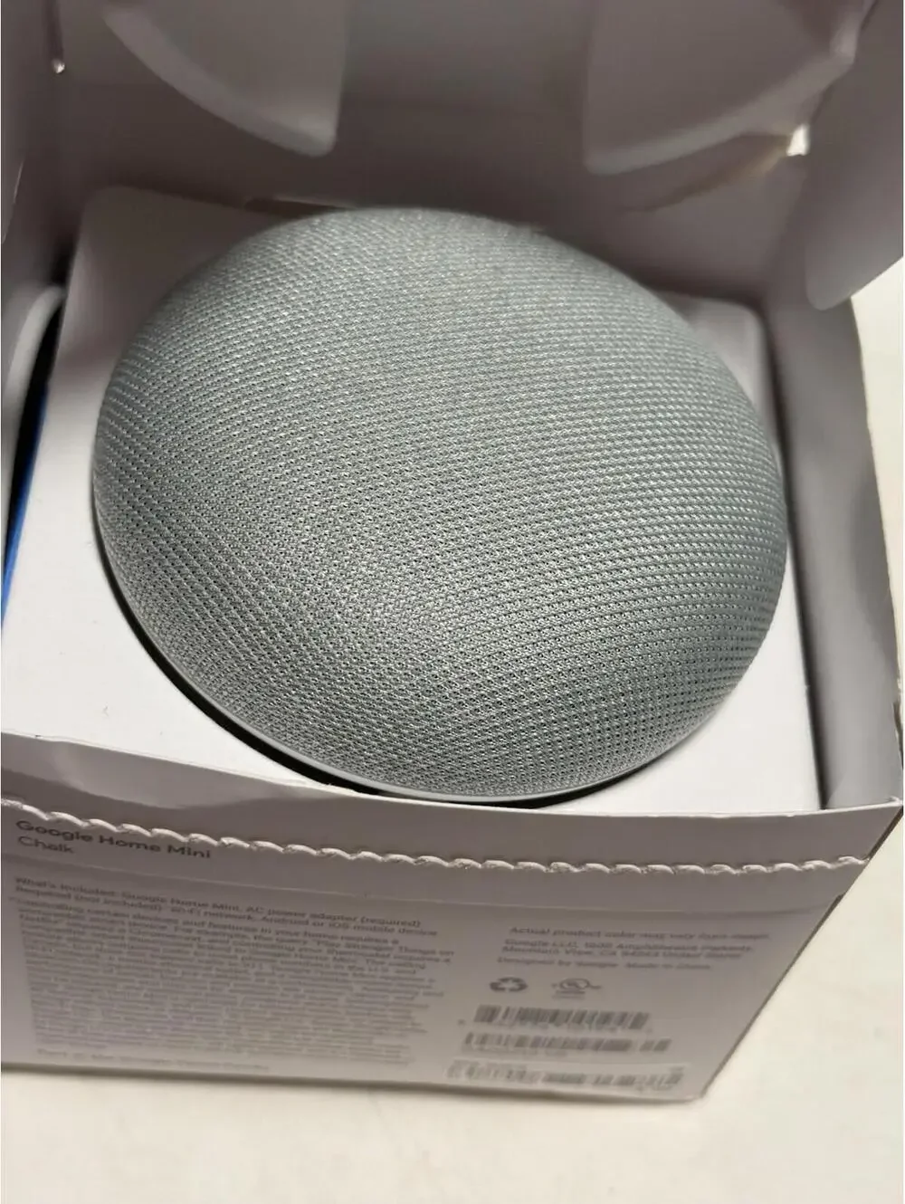 Google Home Mini Smart Speaker with Google Assistant - Chalk (GA00210-US)